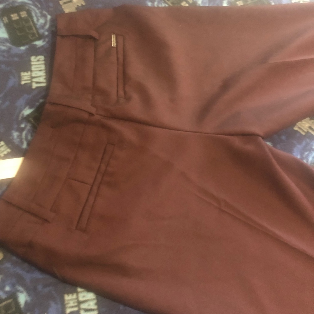 Maroon New York and company dress pants